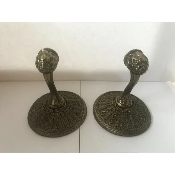 AMER. TACK & HDWE CO Vintage Towel Holder‎ Set: D2404 Rodin Contessa (1968) Bath